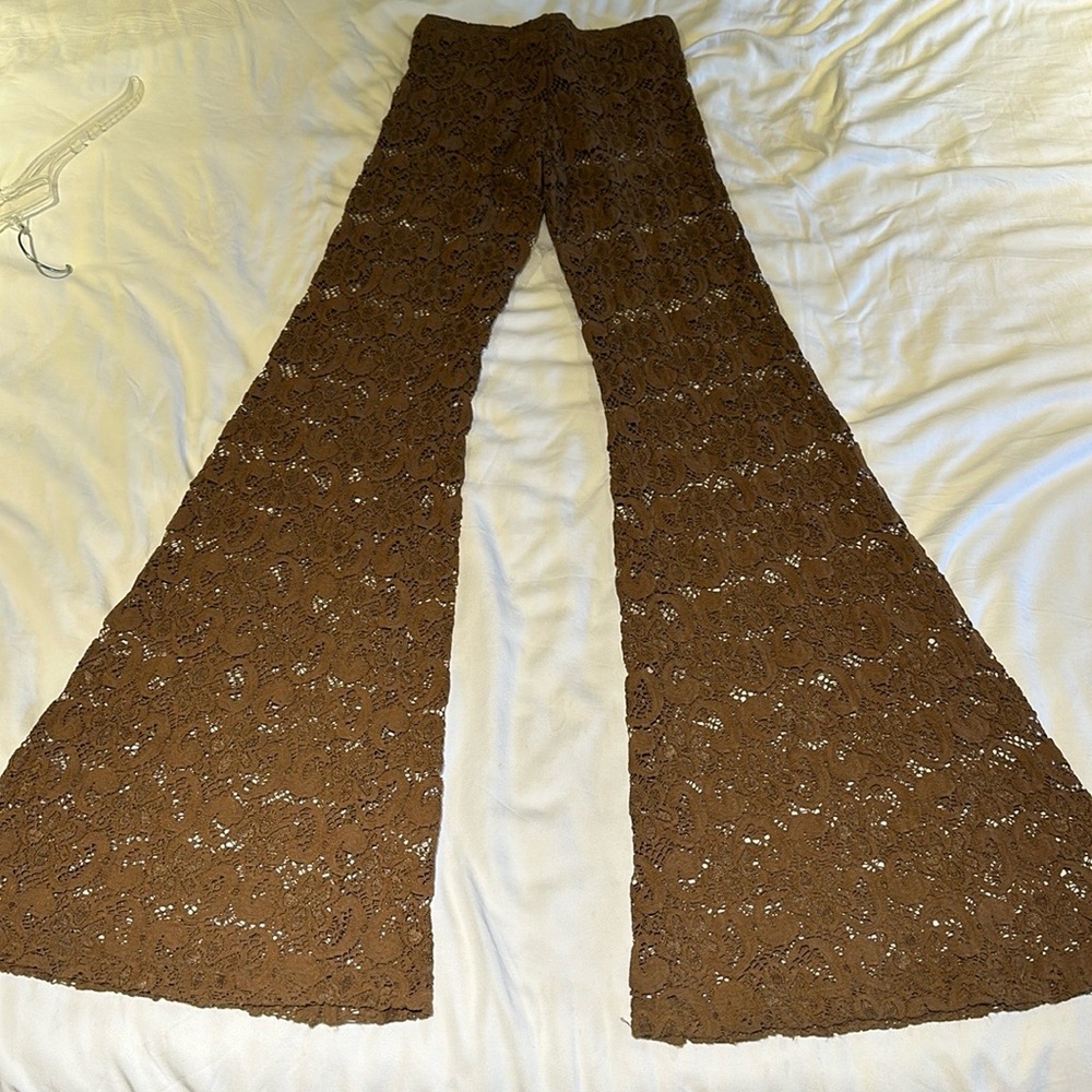 Nightcap Clothing Dixie Lace Bells in Mocha size 2